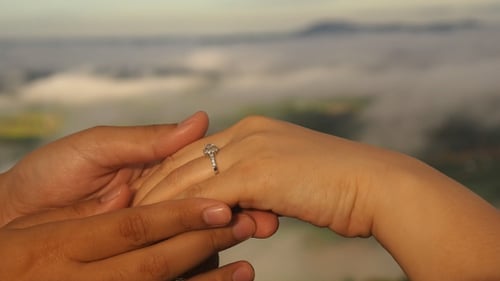 Wedding Ring On Hand