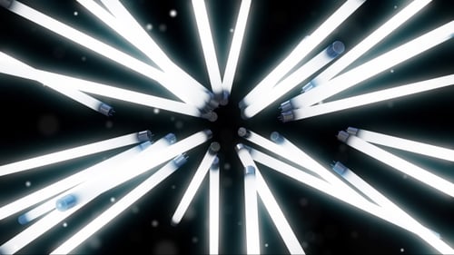 Weißer Neonlichter-Hintergrund