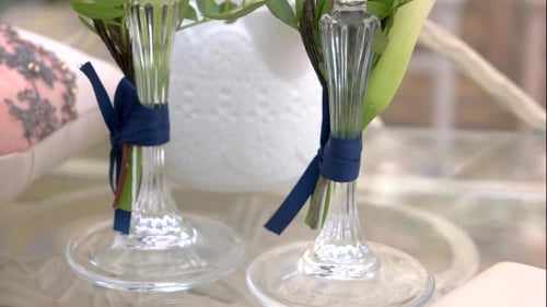 Two Champagne Glasses