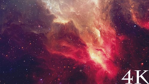 Linda Nebulosa Espacial Roxa