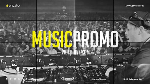 Music Event Promo / Party Invitation / EDM Festival / Night Club / DJ Performace