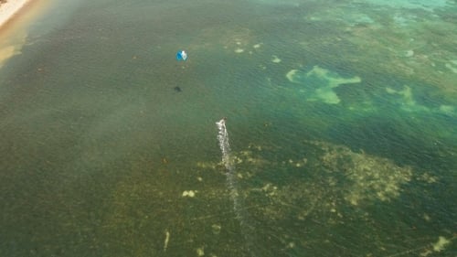 Kitesurfing on Island Boracay and Bulabog Boracay Island Philippines