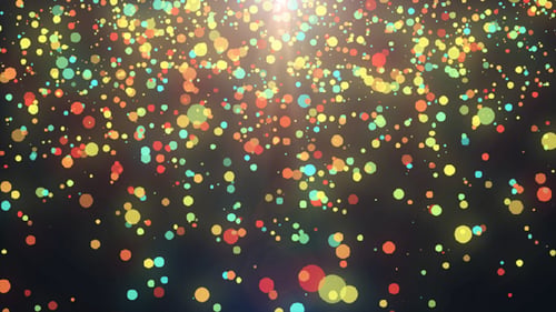 Neon Particles Down 2