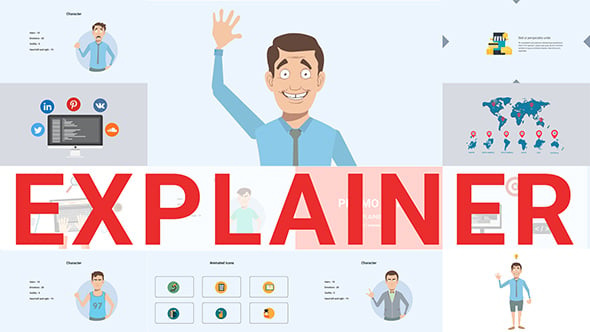 Animated Explainer Video Toolkit with Customizable Characters and ...