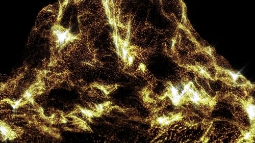 Abstract Golden Particle Wave Dynamic Background