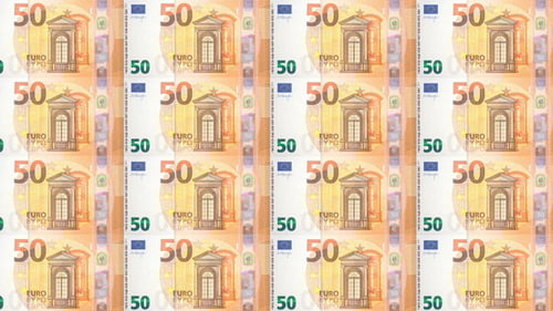 Fifty Euros Banknotes