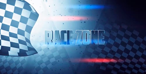 Race Zone - Title design