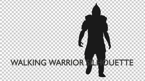 Warrior Silhouette - Walk