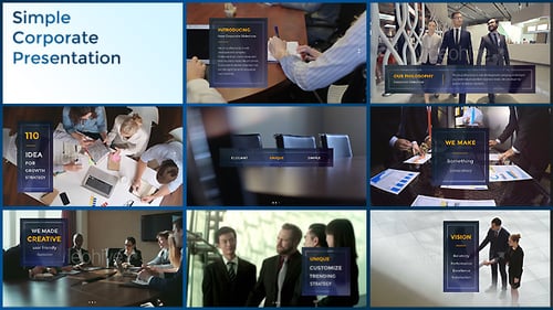 Simple Corporate Presentation