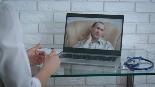 Telehealth Session with Patient