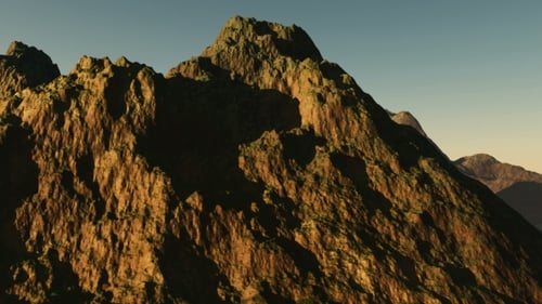 Mountains at Sunset