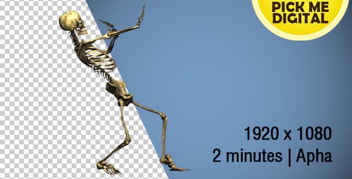 Tanzendes Skeleton 01