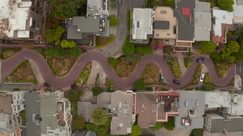 Beautiful Aerial View of the San Francisco USA