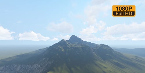 Wolken und Hochgebirge