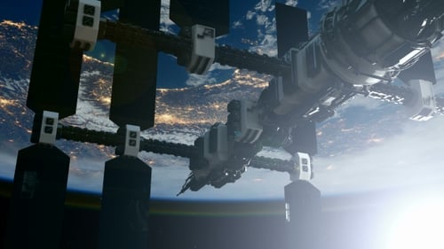 Station spatiale internationale en orbe autour de la Terre