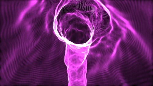 Entering Pink Particle Tunnel