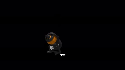 47 Ghost Halloween Tanzen 4K