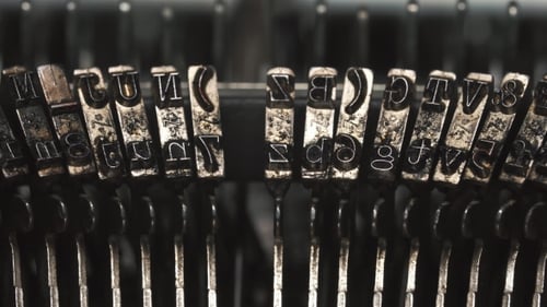 Old Vintage Typewriter