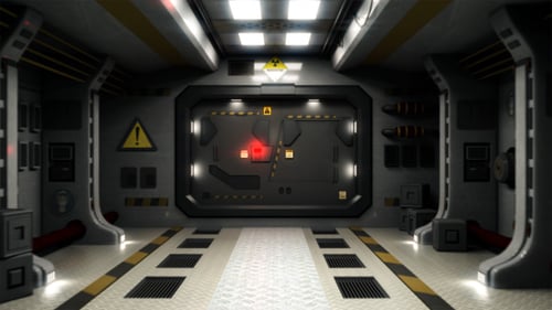 SciFi Door Transition