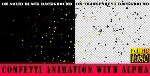 Falling Confetti Explosion for Celebrations