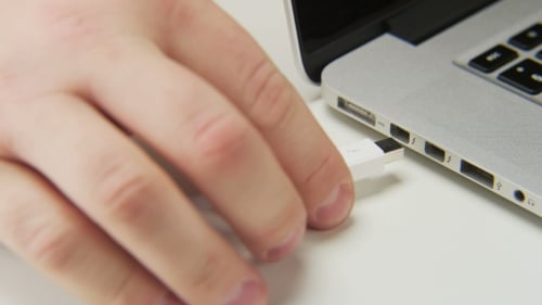 Plugging Cables To a Computer