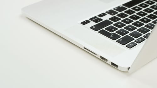 Closing Laptop Computer