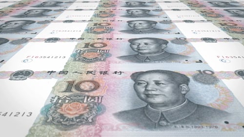 Banknotes of Ten Renminbi Chinese, Loop