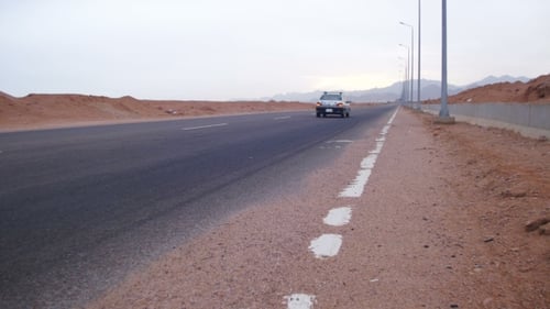 Road on the Desert