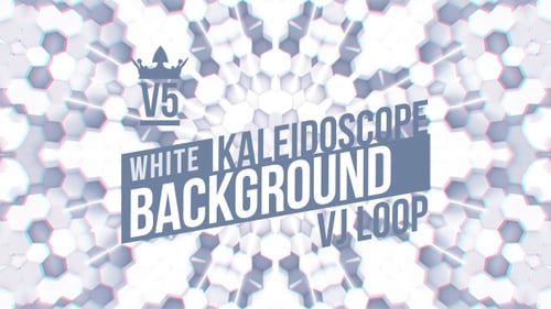Clean White Vj Loop V5