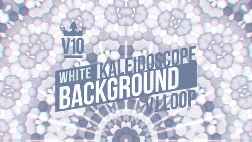 Clean White Vj Loop V10