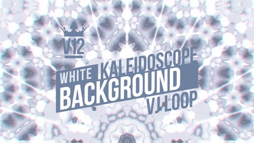Clean White Vj Loop V12