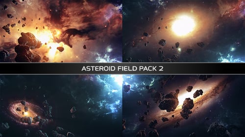 Asteroidenfeld Pack 2
