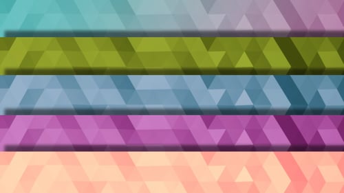 Animated Geometric Triangle Pattern Background