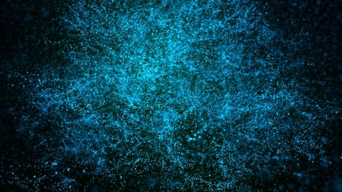 Blaue Energiepartikel Hintergrund