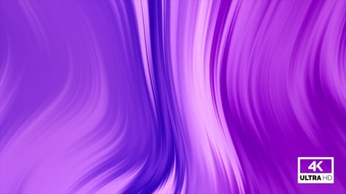 Fluid Abstract Motion Background with Flowing Purple Gradients