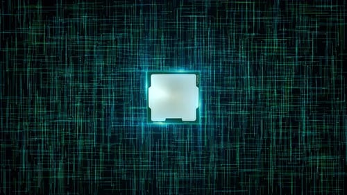 Processor Micro Chip Ai line circuit technology Data Transfer abstract 5g network background