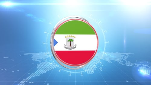 Modern Metallic Circle Image Reveal Broadcast Opener