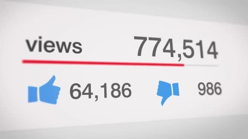 Social Media View Counter