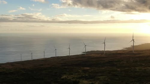 Wind Turbines Power Plant