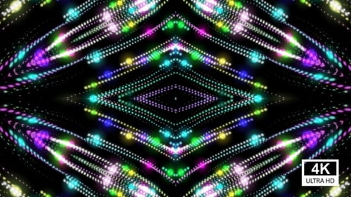 Colorful Lights Background 4K V2