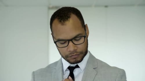 Professional Adult Smiling in an Office