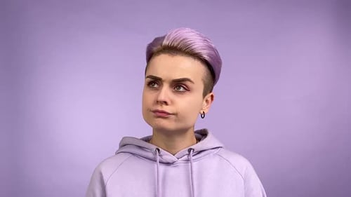 Thoughtful Young Adult Having a Eureka Moment