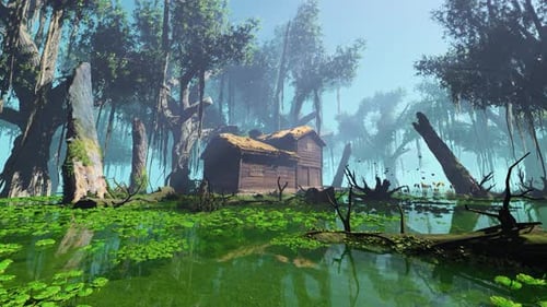 House In The Wild Forest