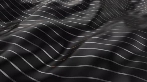 Abstract Wavy Lines Moving Seamless Loop Background