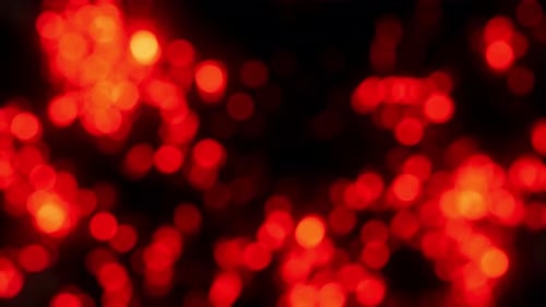 Abstract Background with Moving and Flicker Particles