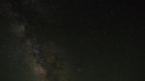 Night Sky with Milky Way and Stars