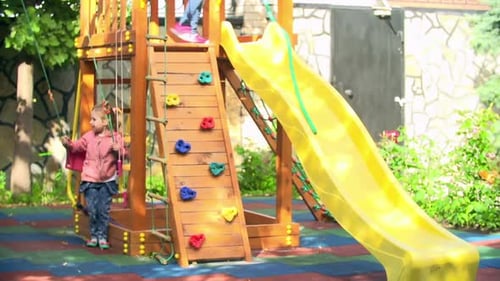 Spaß auf dem Spielplatz