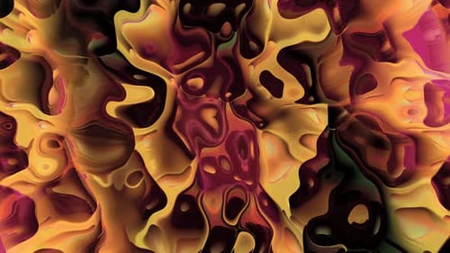 Abstract background liquid effect, Black Black Brown Ink Smoke Liquid