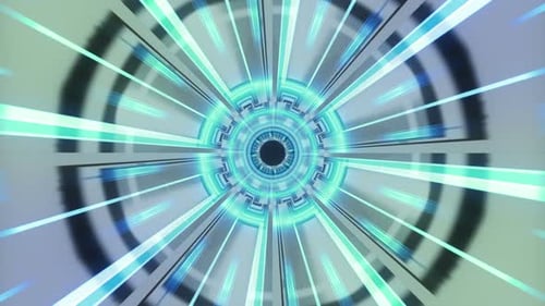 Expanding Circle Rays 05