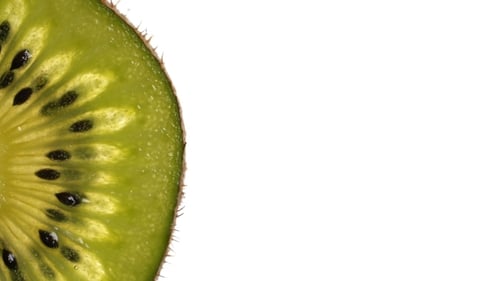 Close-up of a kiwi fruit